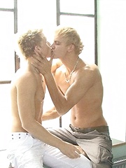 Perfect blonde euro jocks love each other - Gay porn pics at Gaystick
