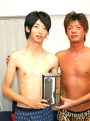 Shota and Tomohero in Penis Pump Boys - Gay porn pics at Gaystick