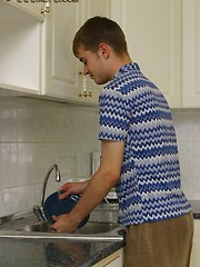 Twink ass and mouth get mangled in dirty action