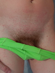 Angel - lovely blue-eyed boy bares his strong cock and gives it a firm handshake - Gay porn pics at Gaystick