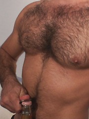 Amateur hairy hunk pickuped by muscle star Zeb Atlas - Gay porn pics at Gaystick