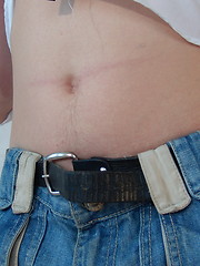 Mark - long haired blond boy is jerking - Gay porn pics at Gaystick