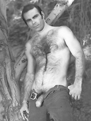 Retro shoots of hairy gay dude - Gay porn pics at Gaystick