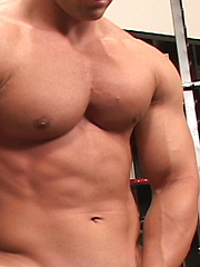 Brock is a personal trainer and the manager of a gym - Gay porn pics at Gaystick