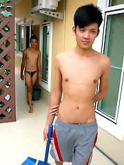 Gay Asian Twinks Make Out in - Gay porn pics at Gaystick