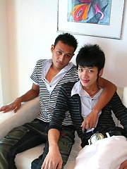16 photos of 2 cute Thai twinks from Boykakke! - Gay porn pics at Gaystick