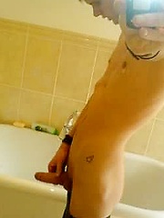 Stripping and showing gay amateur hard cocks - Gay porn pics at Gaystick