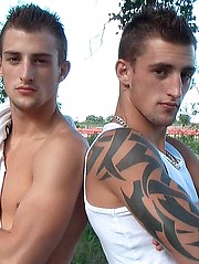 Gay boy twins masturbating together - Gay porn pics at Gaystick