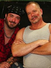 Rock puts his hard drilling skills to the test and compensates Alexs time by drilling his ass