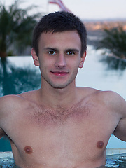 Randall is the tall, lean, cute, bashful type - Gay porn pics at Gaystick