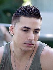 Hot brunette Topher DiMaggio and Mitch Vaughn - Gay porn pics at Gaystick