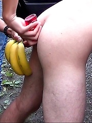 Ass eating banana - Gay porn pics at Gaystick