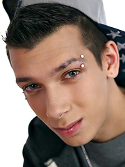 Axel Ducharme has a very healthy libido and a big, beautifully shaped dick that gets hard and stays hard - Gay porn pics at Gaystick