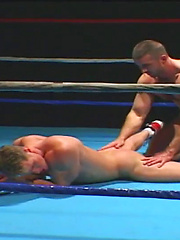 The Boxer scene with Chris Steele and Caesar - Gay porn pics at Gaystick