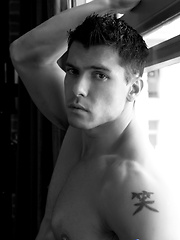 Anton Rivera He has the piercing eyes, a perfectly chiseled jaw line and muscles for days - Gay porn pics at Gaystick