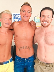 Guys group jerking - Gay porn pics at Gaystick