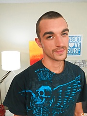 Three guys jerking on the sofa