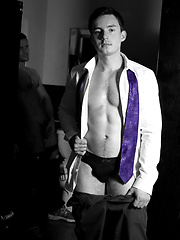  Andres gives in to his new found temptation and enters the rest room - Gay porn pics at Gaystick