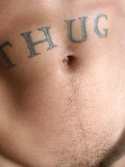 Big-dicked thug Emanuel - Gay porn pics at Gaystick