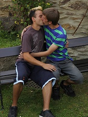 Luigi and Marco Kole pounding ass hard outdoors. - Gay porn pics at Gaystick