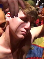 Bound Jocks - Leo Forte And Dakota Wolfe - Flogging - Gay porn pics at Gaystick