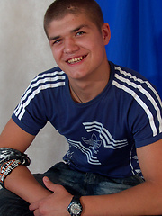 Thugged out and well-hung teenager Henry lets you spy on him as he masturbates in this solo ... - Gay porn pics at Gaystick