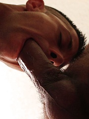 Brian Davilla Makes Cock Slut Dylan Saunders Moan Like Whore - Gay porn pics at Gaystick
