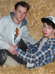 Young Boys - Sex in the Hayloft - Gay porn pics at Gaystick